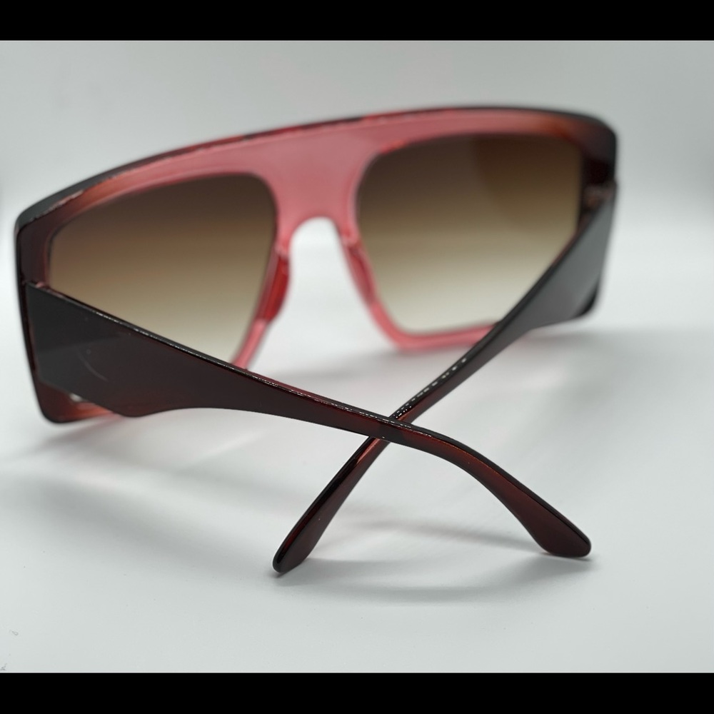 New! Women large squared sunglasses